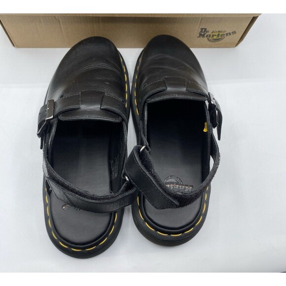 Dr Marten Jorge II Sandals Men 42 US 9 Black Slingback Buckle Casual NWB main image 8